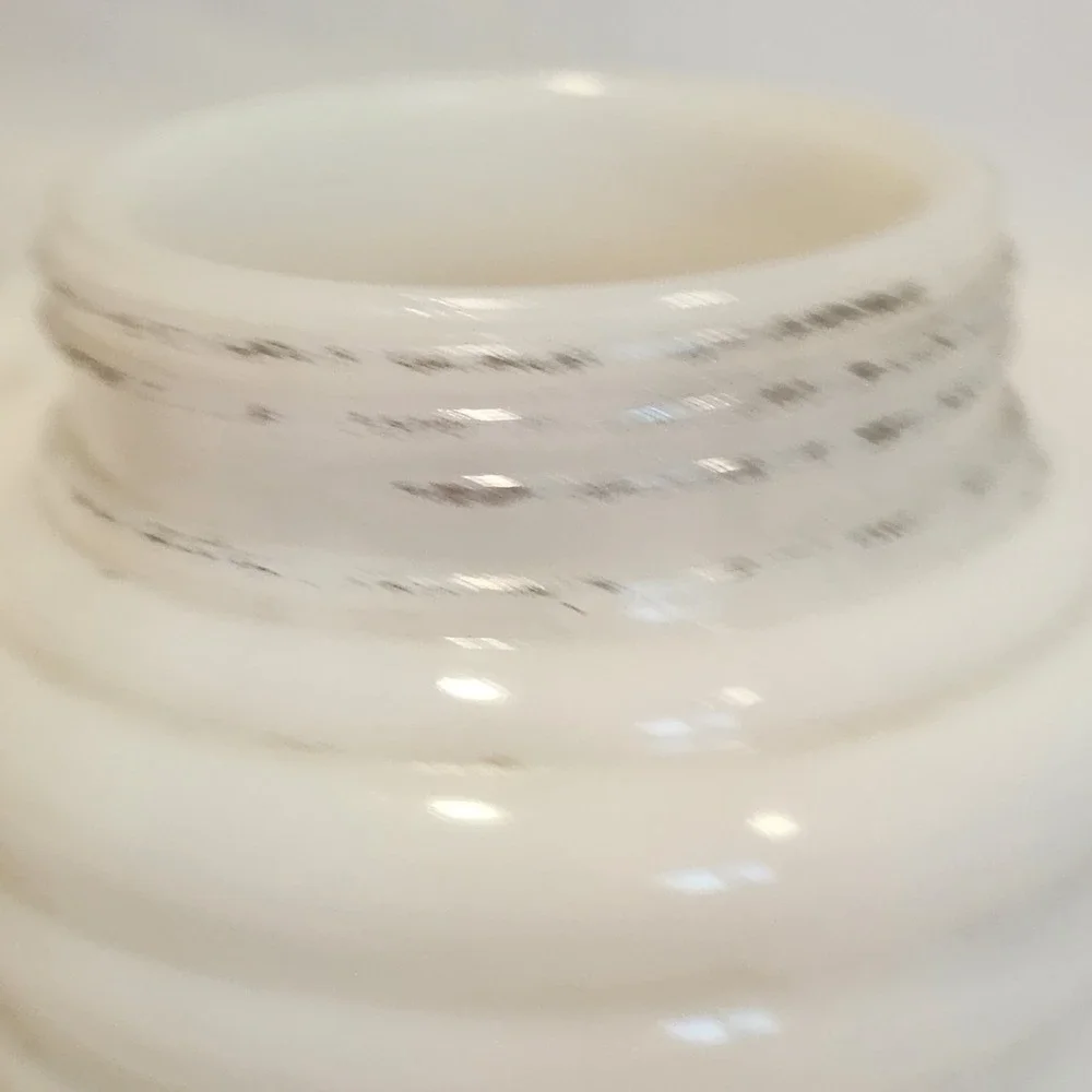 Vintage Hazel Atlas Milk Glass Salt and Pepper‎ Range Shakers Ribbed Beehive